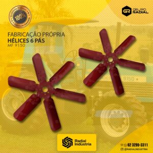 Hélice Massey Fergusson 9150 -  6 pás
