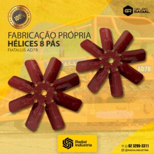 Hélice Fiat Allis AD7B - 8 pás
