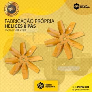 Hélice CBT 2105 - 8 pás