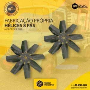 Hélice Mercedes 608 - 8 pás