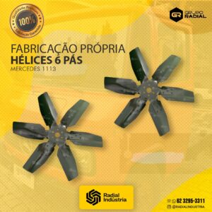 Hélice Mercedes-Benz 1113 - 6 pás