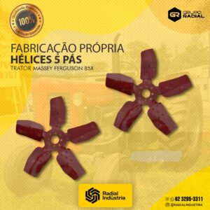 Hélice Trator Massey Fergusson 85x - 5 pás