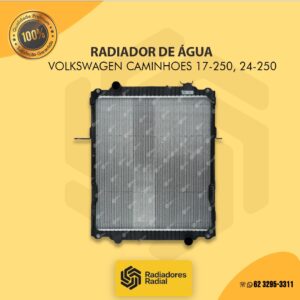Radiador de Água Volkswagen Caminhões 17-250, 24-250