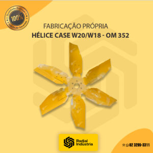 Hélice Case W20 / W18 OM 352  - 6 pás