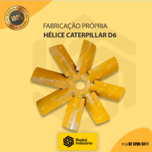 Hélice Caterpillar D6 - 8 pás