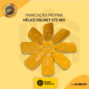 Hélice Valmet STS - 8 pás